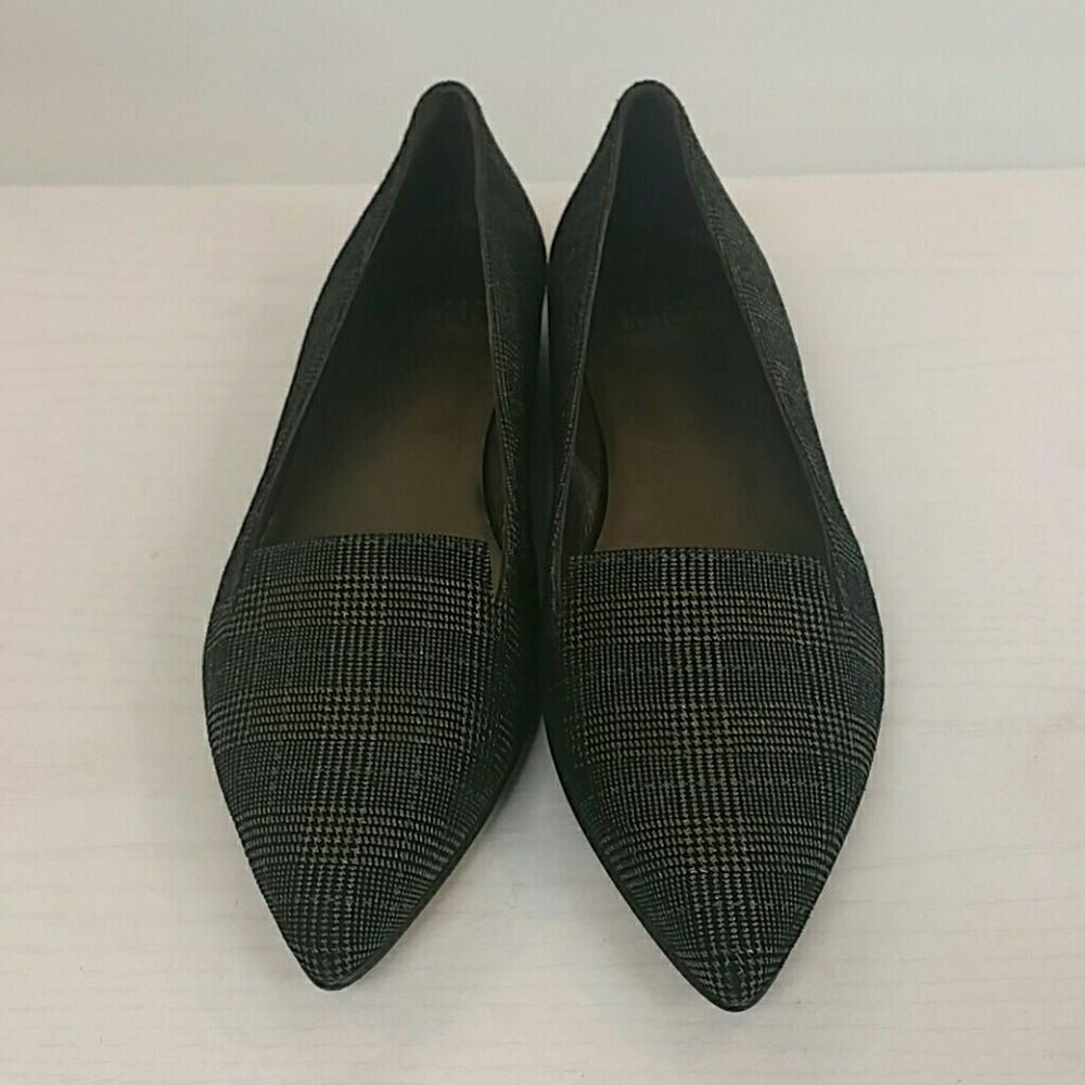 Stuart Weitzman plaid flats